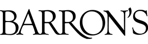 The logo for Barron's financial magazine.